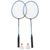 Kit Badminton Yins 2 Raquetes 2 Petecas YS37025