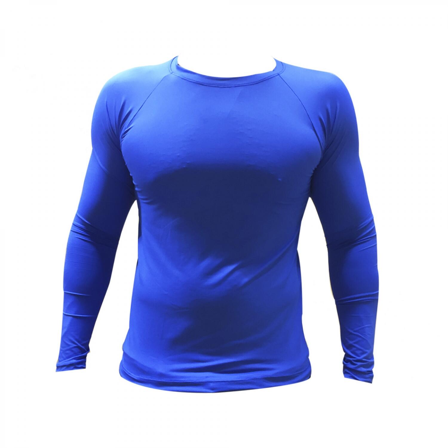 Camisa Compressão Poliamida UV+50 Nata - Lojão dos Esportes