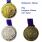 Medalha Gedeval Mini Bronze 29Mm