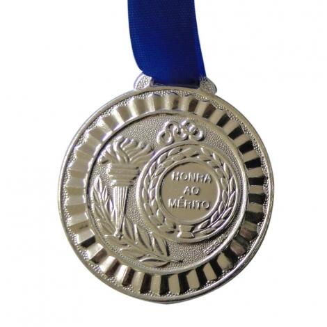 Medalha Gedeval Mini Prata 29Mm